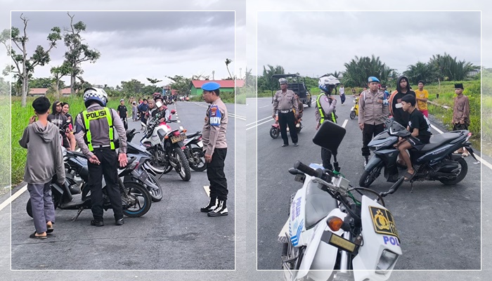 Polisi Amankan Aksi Balap Liar di Jalan Tembus SMPN 18 Banjarmasin, AKP Denny: Pelakunya Masih di Bawah Umur!