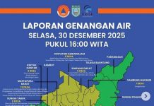 Data 21 Lokasi Pengungsian 2.169 Jiwa Terdampak Banjir di Kabupaten Banjar
