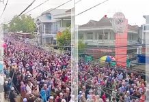 VIRAL! Ribuan Jamaah Padati Guntung Alaban Martapura Jelang 5 Rajab, Jalur Dekat Sekumpul Dipenuhi Warga