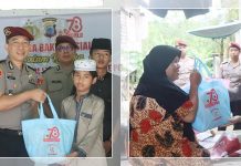 Hari Jadi Reserse ke-78, Satreskrim Polres Balangan Turun ke Lapangan Salurkan Bantuan, Ini Sasarannya