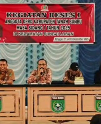 Reses di Dua Desa, Keluhan Warga Ditampung Anggota DPRD Tanah Bumbu I Wayan Sudarma