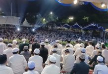 Ribuan Jemaah Tumpah Ruah Hadiri Tabligh Akbar Bersama Ustadz Das'ad Latif di Tabalong