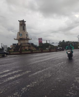 Jelang Momen 5 Rajab, ini Kondisi Arus Lalu Lintas di Bundaran km 17 Gambut