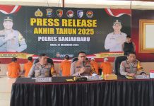 672 Gangguan Kamtibmas di Banjarbaru Sepanjang 2025, Kejahatan Naik 15 Kasus