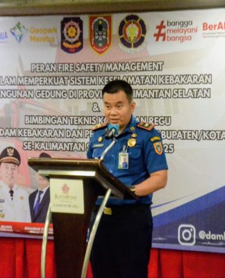 Pemprov Kalsel Perkuat Sistem Keselamatan Bangunan dari Kebakaran
