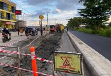 Tindaklanjuti Keluhan Warga, Dinas PUPR Kalsel Gerak Cepat Perbaiki Jalan Simpang 4 Gatot Subroto-Lingkar Dalam Selatan