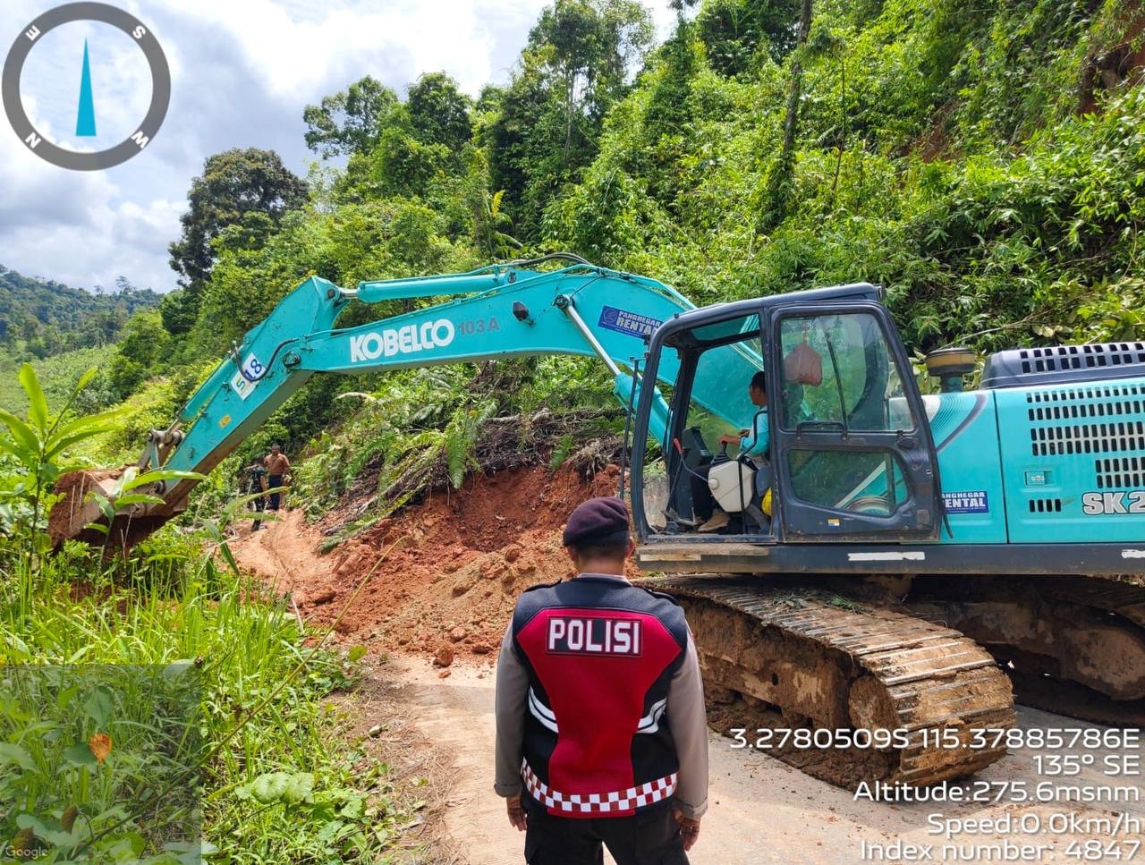 Ini Kata Plt Kepala Dinas PUPR Kalsel Soal Longsor di Jalan Alternatif Banjarbaru-Batulicin