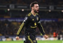 MU Menang Telak 4-1, Wolves Terpuruk di Dasar Klasemen