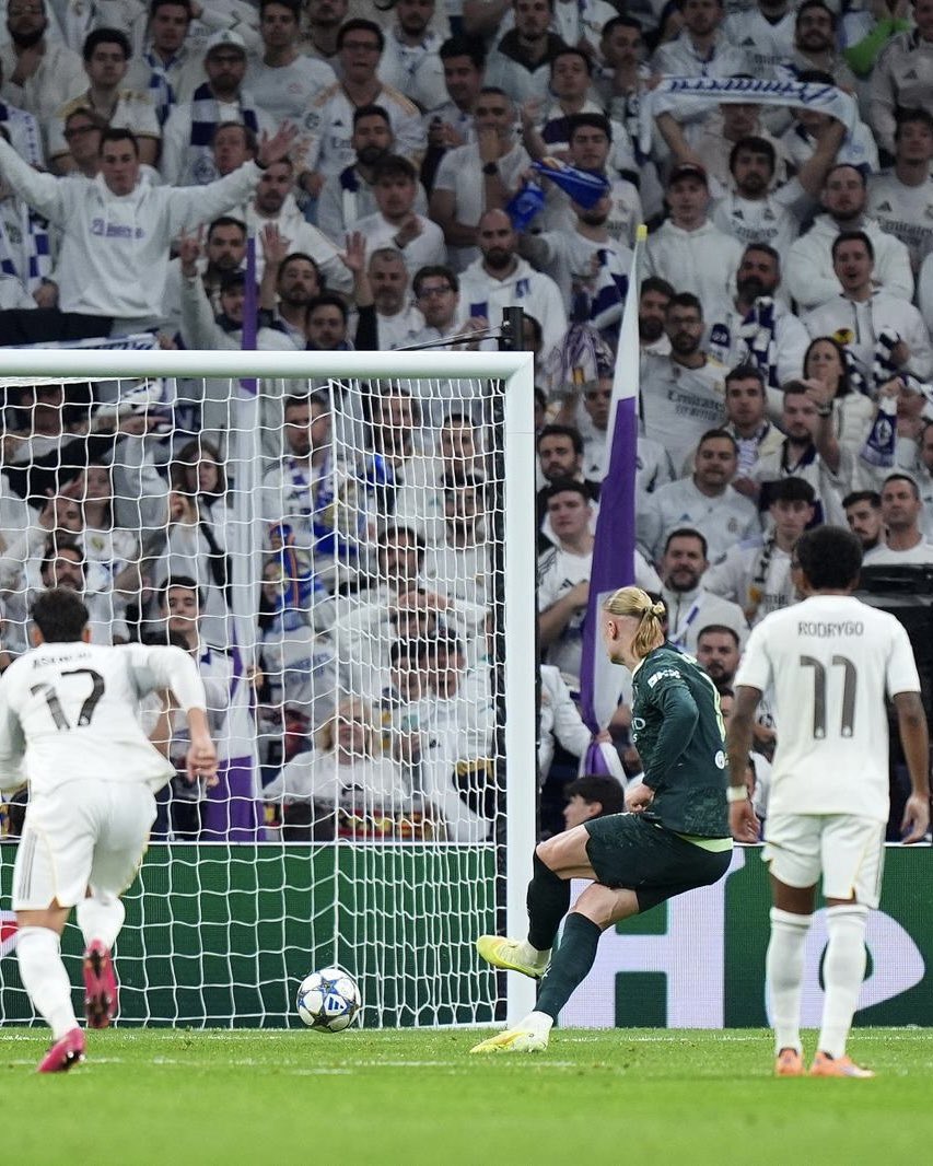 KEJUTAN BESAR DI BERNABEU! Madrid Tersungkur, Haaland Mengamuk, City Curi Kemenangan Dramatis 1-2