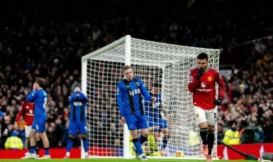 Manchester United Ditahan Imbang Bournemouth
