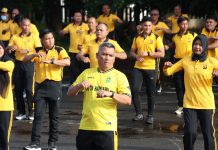 Polres Tanah Laut &amp; BRI Mantapkan Aliansi Strategis Lewat Senam Meriah Bareng di Pelaihari