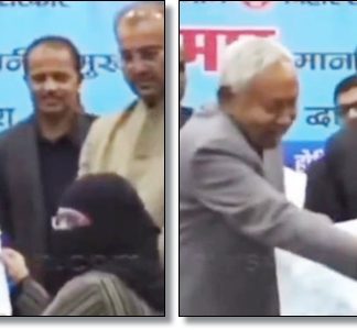 Dikecam Dunia! Nitish Kumar Tarik Hijab Dokter Muslim Saat Penyerahan Surat, Oposisi Desak Chief Minister Mundur