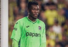 Onana Temukan Kebahagiaan di Trabzonspor, Tegaskan Tak Ingin Kembali ke Manchester United