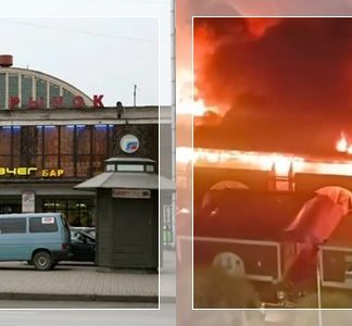 Pasar Bersejarah Era Uni Soviet di St Petersburg Ludes Dilalap Api, Ledakan Mengguncang Kota