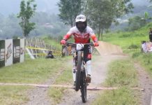 Rendy Varera Buka Keran Medali Indonesia di SEA Games 2025 lewar Perak Downhill