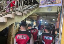 Polisi Turun Langsung! Sat Samapta Polres Tabalong Sisir Pasar hingga Rutan, Patroli Dialogis Perketat Keamanan