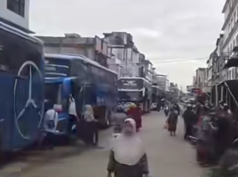 6 Bus Jemaah dari Riau Mulai Berangkat Menuju Sekumpul