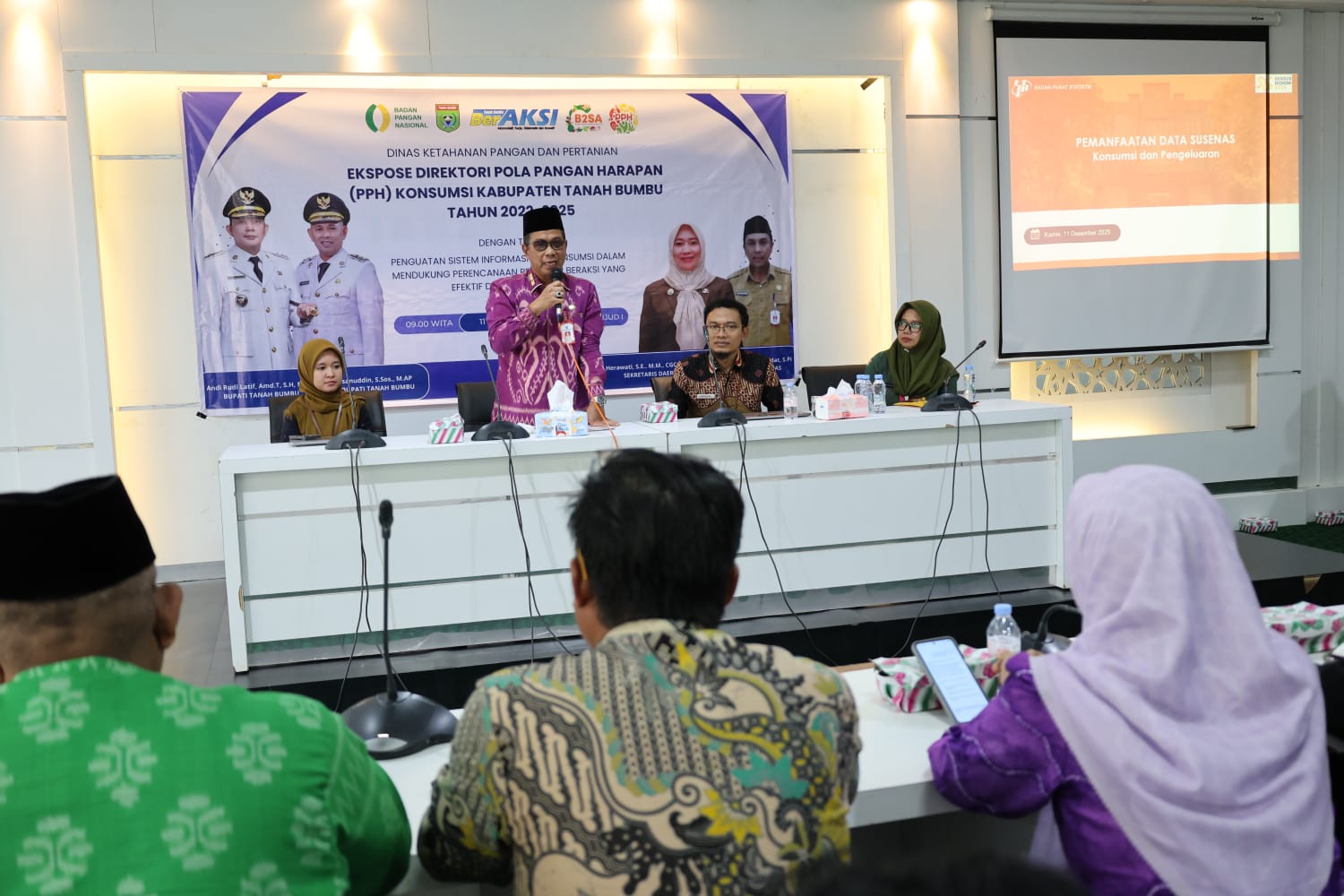 Tanah Bumbu Ekspose Direktori Pola Pangan Harapan 2022–2025, Bongkar Arah Konsumsi Pangan Warga Selama 4 Tahun