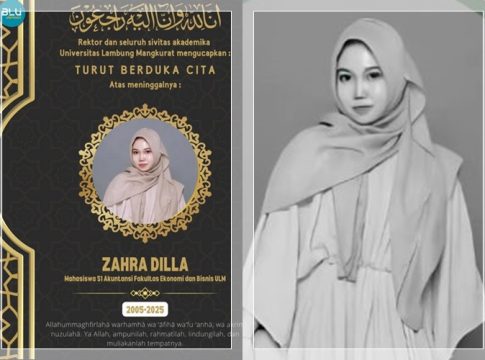 UPDATE Mayat di Depan STIHSA Banjarmasin, ULM Sampaikan Duka Atas Meninggalnya Mahasiswi Cantik Zahra Dilla
