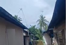 Banjir Rendam Pemukiman Warga Desa Tangkas Martapura Barat