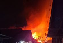 Api Berkobar Hebat di Kelayan A Gang 12 Banjarmasin