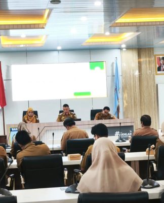 Laporan Tidak Boleh Asal Jadi, Sekda Banjar Minta OPD Siapkan Data Akurat