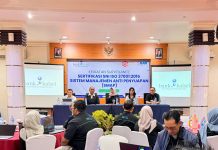 Gelar Surveillance Sertifikasi SNI ISO 37001:2016 SMAP, Bank Kalsel Siap Budayakan Kerja Anti Suap