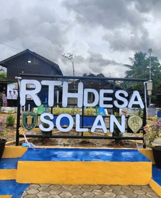 Bupati Tabalong Resmikan RTH Desa Solan, Wujud Kepedulian Pemkab Terhadap Kesejahteraan Masyarakat