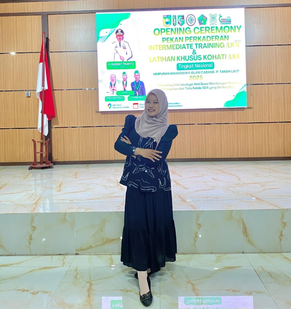 Kader HMI Tala, Imamah Mufidatul Nadiva Tanggapi Stigma Negatif Pada Perempuan di Pekan Perkaderan Training Raya (LK II &amp; LKK) Tingkat Nasional