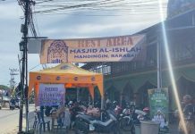 Buka 24 Jam, Posko Masjid Al Ishlah Mandingin Layani Ribuan Jemaah Momen 5 Rajab