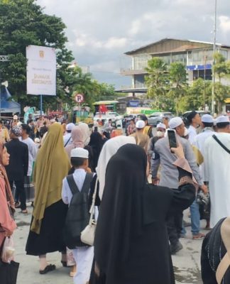 Arus Jemaah 5 Rajab Padati Sejumlah Ruas Jalan Banjarbaru, Dishub Lakukan Penertiban