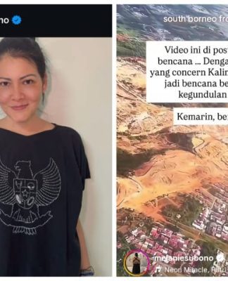 Khawatir Susul Sumatera, Melanie Subono Unggah Video Parahnya Kerusakan Hutan Kalsel 27 Hari Sebelum Banjir Bandang Balangan