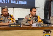 Kapolres Balangan Ingatkan Warga Bantaran Sungai Tingkatkan Kewaspadaan Banjir