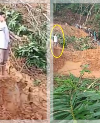 Aceh Menangis! Suami Azankan Istri yang Hilang Tertimbun Longsor Selama Delapan Hari, “Sayang…Keluar dari Sana"