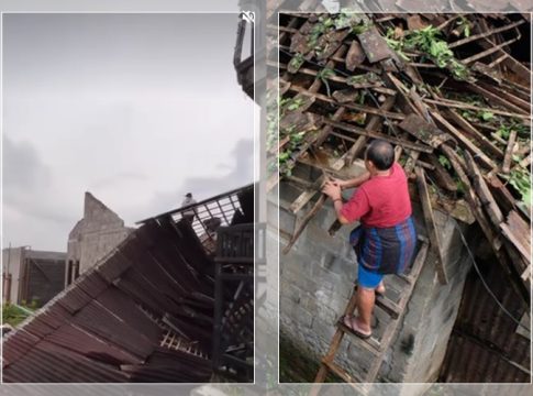 Puting Beliung Mengamuk di Wonosobo, Puluhan Rumah Warga Desa Sojopuro Hancur, Kerugian Tembus Rp100 Juta