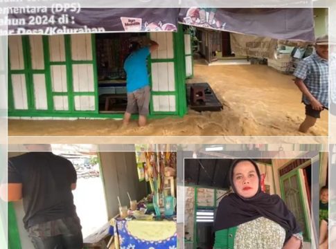 Banjir Rendam Desa Badalungga Awayan, Warung Acil Justru Panen Untung di Tengah Bencana