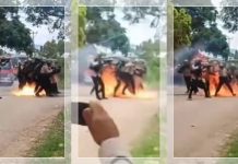 DETIK-DETIK Aparat Dihujani Batu hingga Bom Molotov Saat Eksekusi Tanah di Atambua yang Berujung Bentrokan