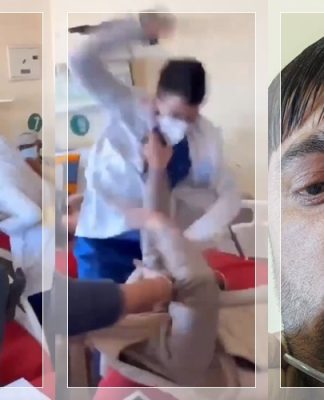 VIRAL! Dokter di IGMC India Terekam Memukuli Pasien Sesak Napas hingga Berdarah, Media Sosial Heboh