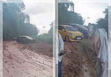 VIRAL! Sopir “Diadang Pria Bawa Parang” Saat Terobos Banjir di Jalan Banjarbaru-Batulicin, Ternyata Ini Penyebabnya