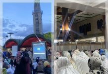 Lautan Jamaah 5 Rajab Padati Masjid At-Taqwa Binuang, Ibadah Tetap Khusyuk Lewat Siaran Langsung Sekumpul