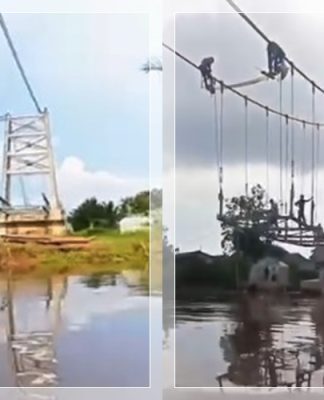 Komisi III DPRD Banjarmasin Sidak Proyek Jembatan Cemara Ujung: “Tahap Pertama 12 Miliar, Tapi Rusak!”