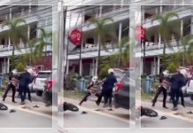 VIRAL! Aksi Adu Pukul di Kayutangi Banjarmasin, Warga Ramai-ramai Jadi Penonton