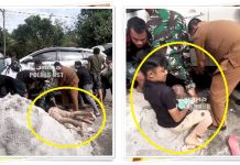 DETIK-DETIK AKSI HEROIK POLISI HST! Bripda Tamsa Selamatkan Bocah Tergencet di Bawah Mobil saat Laka di Batumandi