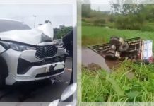BREAKING NEWS - Kecelakaan Maut di Jalan Gubernur Sarkawi! Truk Terjun ke Air Usai Tabrakan dengan Innova, Sopir Terjepit di Kabin