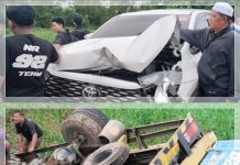 UPDATE! Laka Maut di Jalan Gubernur Syarkawi, Libatkan 2 Truk dan Mobil Rombongan Haul Sekumpul, Seorang Sopir Tewas