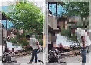 Duel Sadis di Jembatan Merah Pekapuran Banjarmasin: Pria Bersenjata Katana Serang Korban yang Sudah Tak Berdaya!