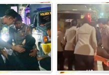 RESPON CEPAT POLISI! Jemaah Perempuan Pingsan Saat Arus Balik 5 Rajab, Langsung Ditangani Tim Medis Polresta Banjarmasin