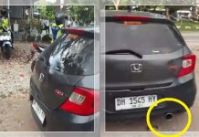 VIRAL! Oknum Polisi di Kupang saat Tilang Mahasiswa Menggunakan Mobil dengan Knalpot Racing