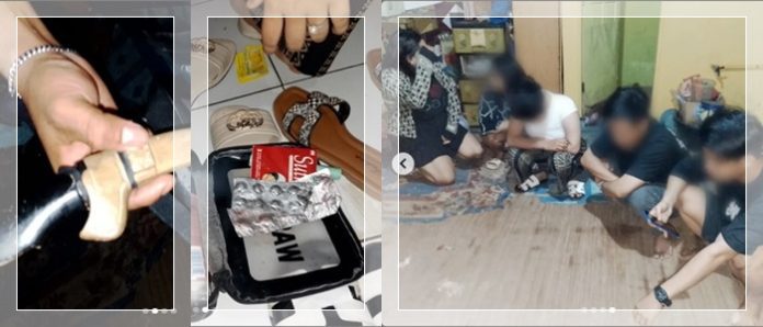 GEGER! Lima Pelaku Prostitusi Online di Banjarbaru Diciduk, Polisi Temukan Sajam &amp; Alat Kontrasepsi!