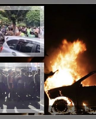 RUSUH JAKARTA! Mobil &amp; Kios Dekat TKP Pengeroyokan Mata Elang Dibakar Kelompok OTK!